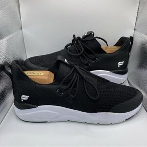 Fabletics Black and White Athletic Shoes